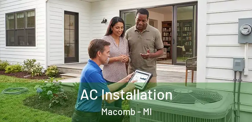 AC Installation Macomb - MI