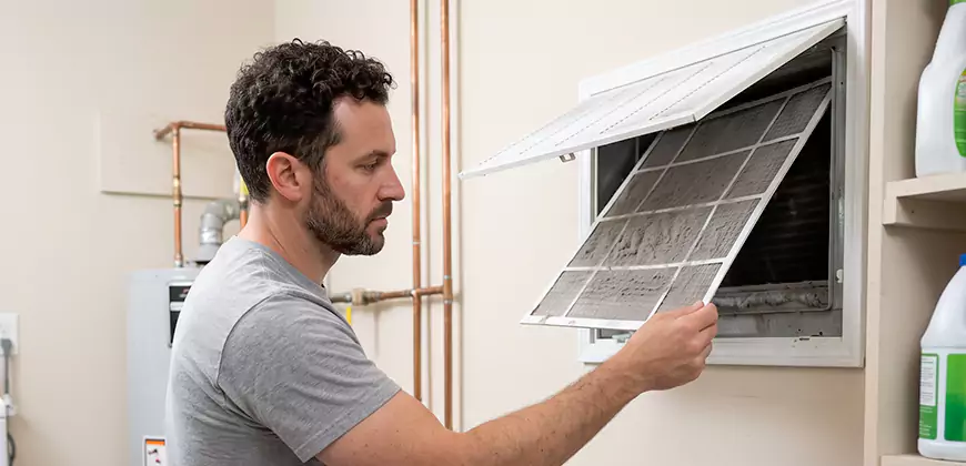 AC Filter Cleaning in Macomb