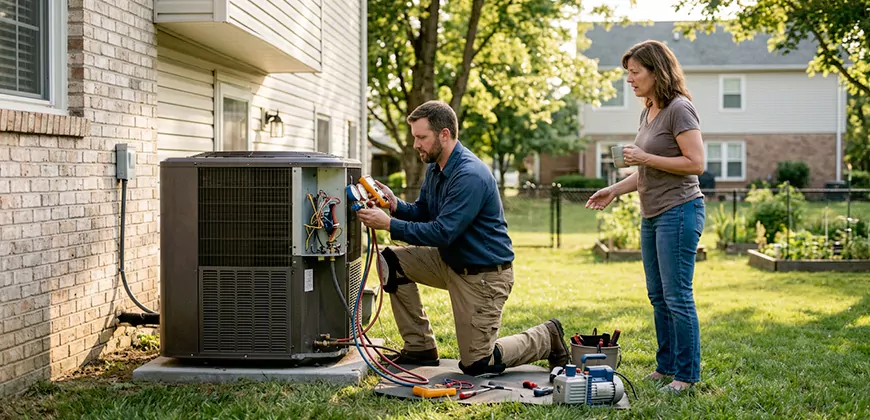 HVAC Replacement in Macomb
