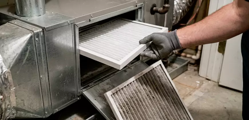 Window and Split Unit Filter Cleaning in Macomb