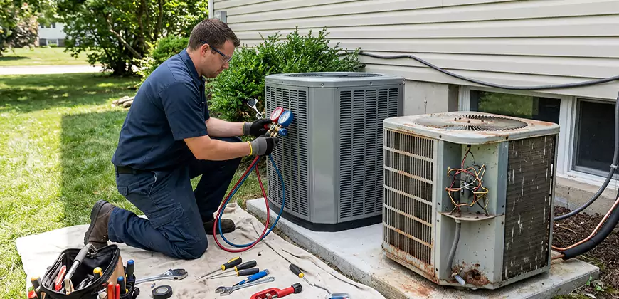 Seasonal AC Checkup in Macomb