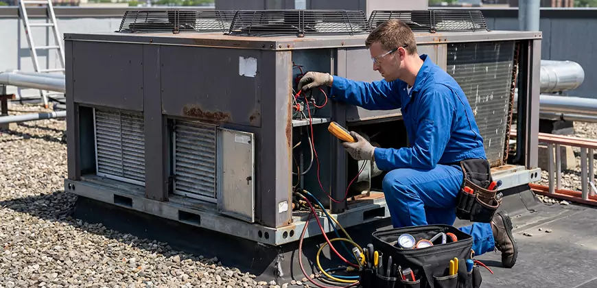 Package Unit Maintenance Service in Macomb