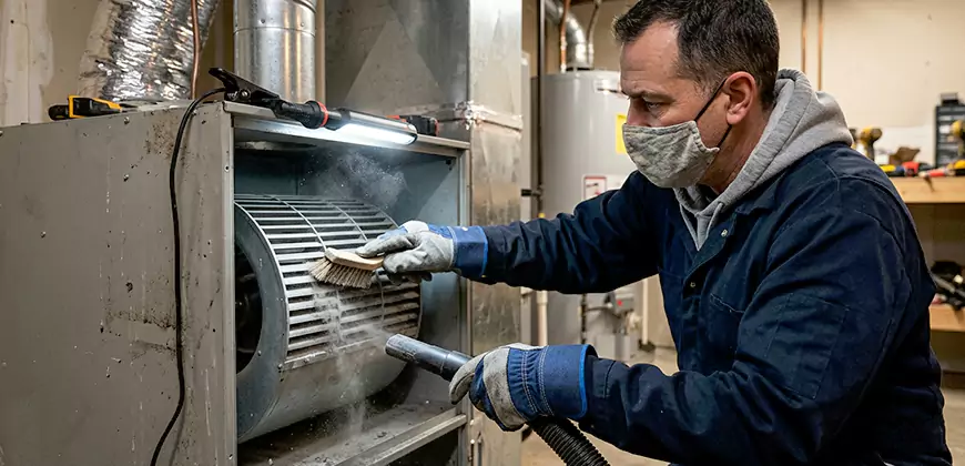Commercial Vent Decontamination in Macomb