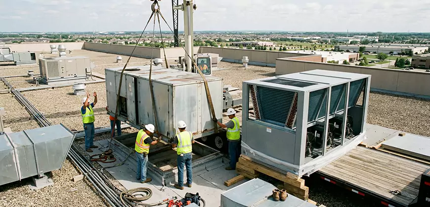 Warehouse and Industrial HVAC Replacement in Macomb