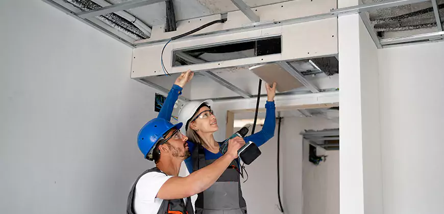Duct Insulation and Condensation Repair in Macomb