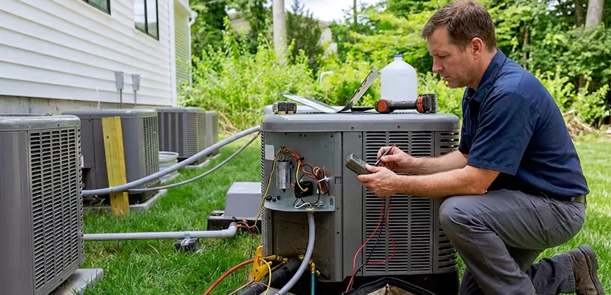 Heat Pump Conversion in Macomb